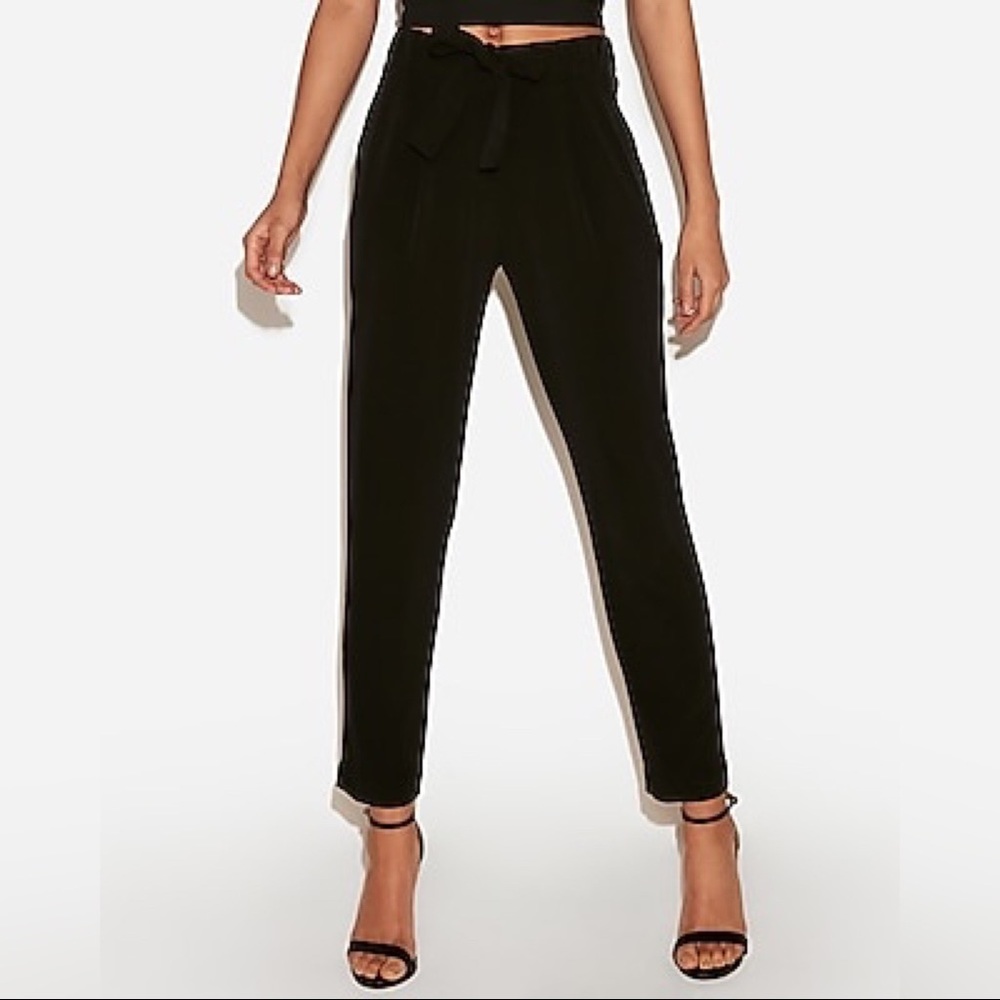 Express Ankle mid rise stretchy dress pants